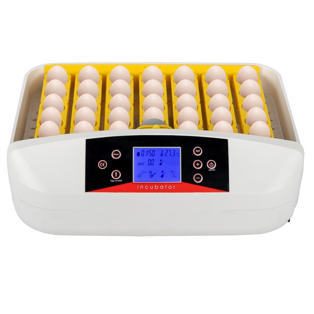 42 Eggs Auto Digital Incubator Temperature Control Turning Chicken Poultry Bird