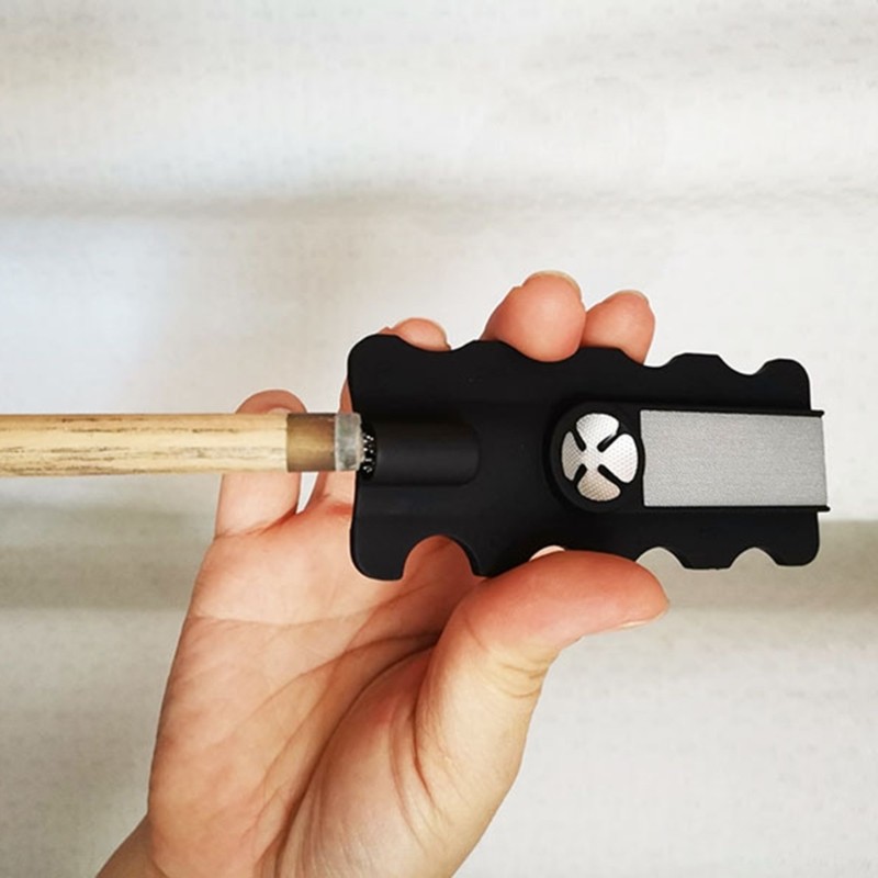 Pool Tip Shaper Pool Cue Tip Shaper Billiards Device for Pool Table Games