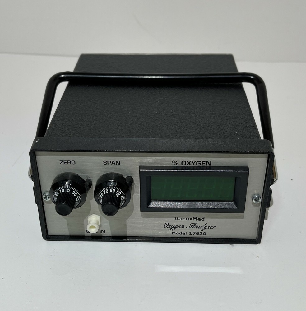 VACU MED OXYGEN ANALYZER MODEL 17620