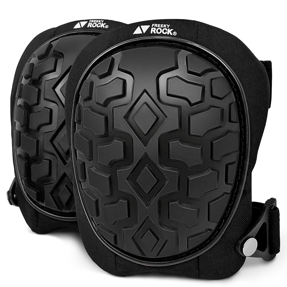 Professional Knee Pads for Work Construction with Heavy Duty Cap Foam Padding