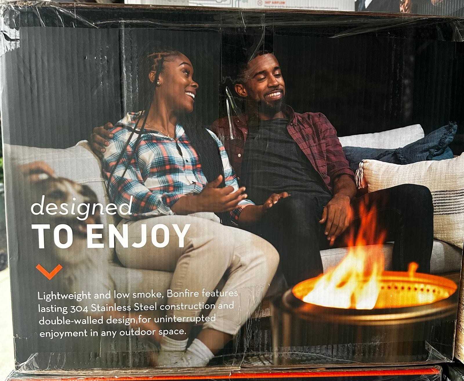 Solo Stove Bonfire 2.0 - 19.5 Inch Smokeless Fire Pit w/ Removable Ash Pan New