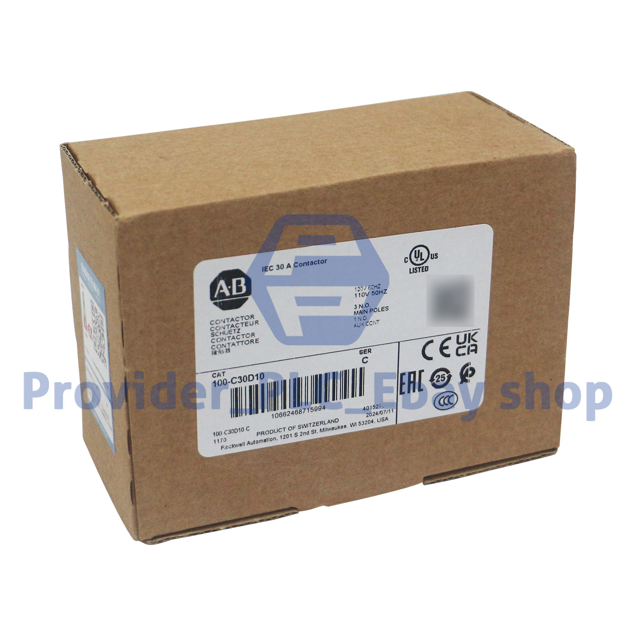 NEW Allen-Bradley 100-C30D10 AB100C30D10 contactor 100-C30*00