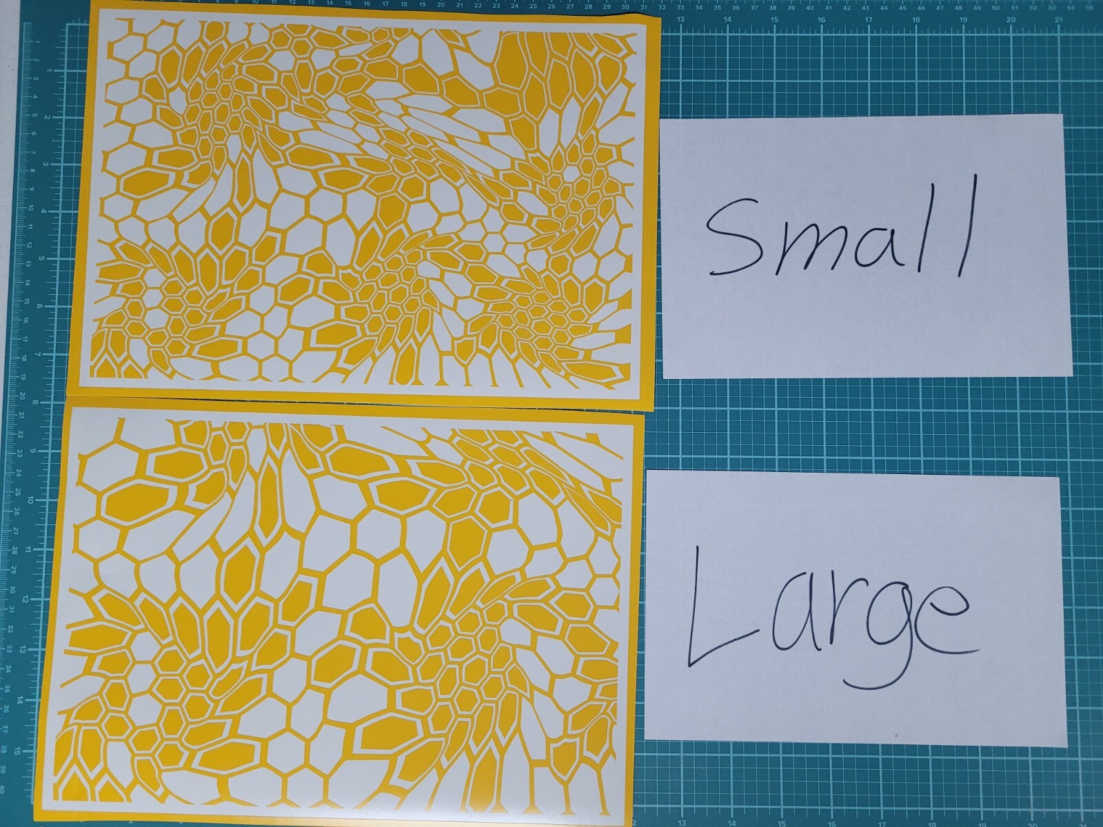 Kryptek Camo Stencil | Cryptec Pattern | Cerakote, Duracoat, Gunkote, Krylon