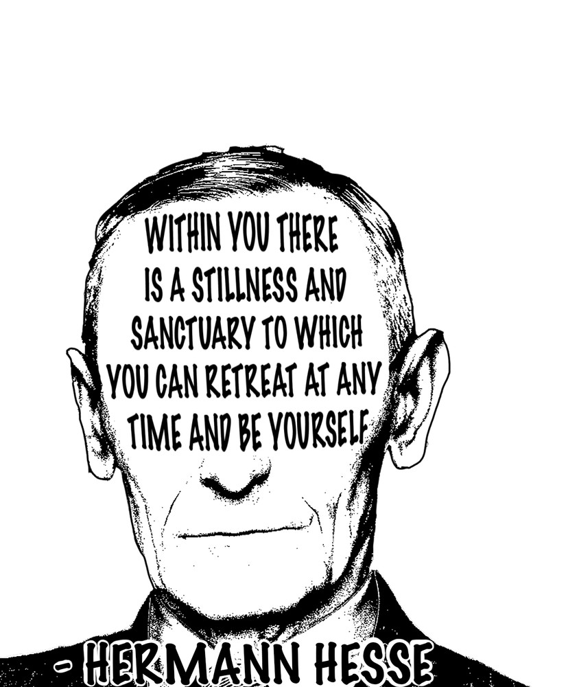 Hermann Hesse Quoted Sticker Collection