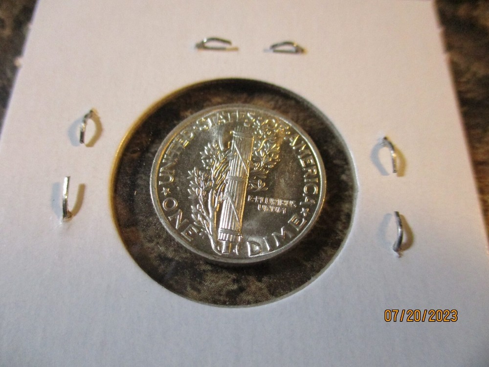 1941 MERCURY SILVER DIME GEM FSB 85