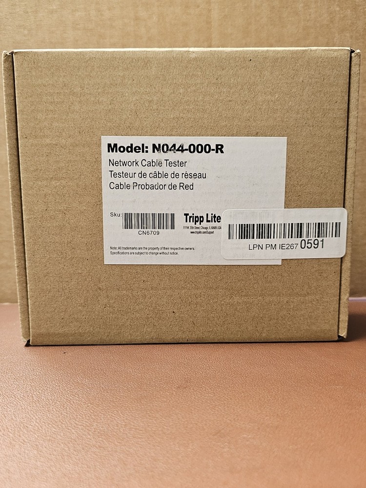 Tripp Lite N004-0004-R Network Cable Tester