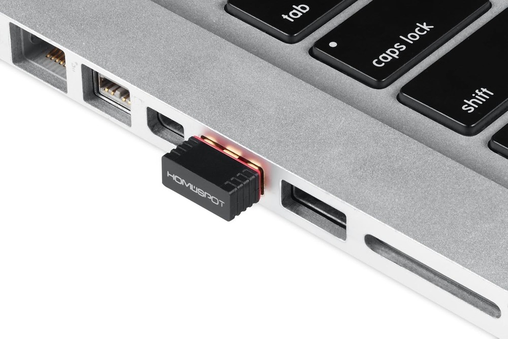 150Mbps Wireless N USB Nano Adapter for Raspberry Pi & Windows - Plug & Play