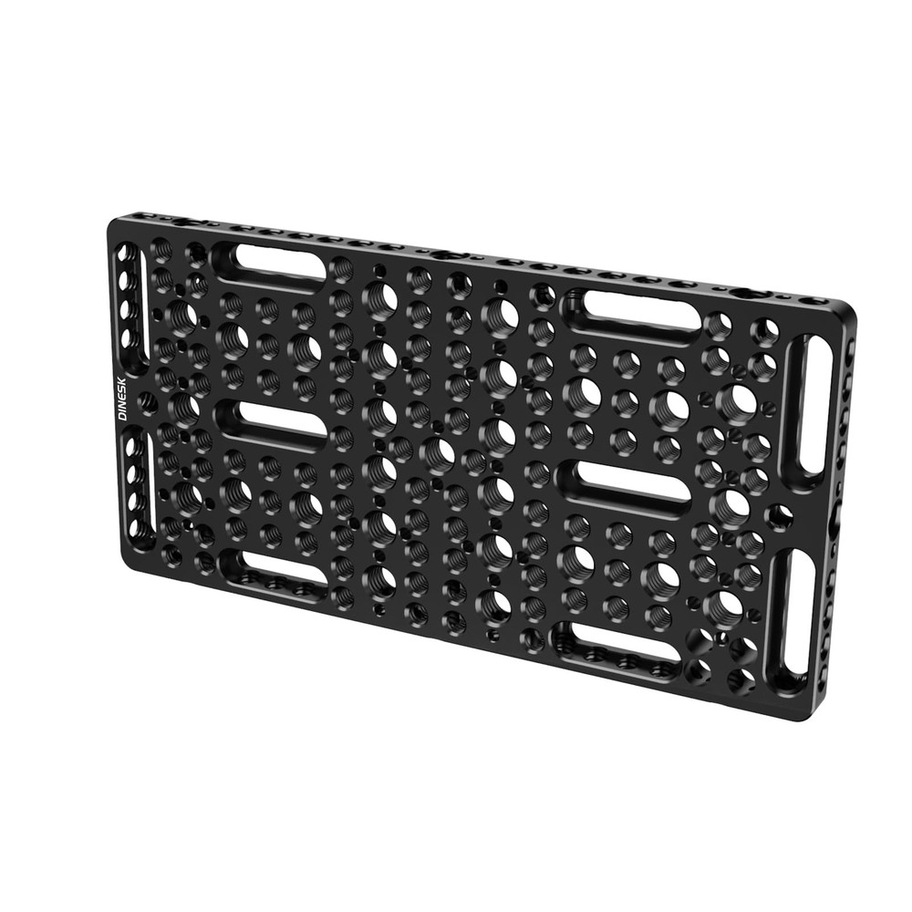 Multi-Functional Camera Cheese Plate with 1/4" 3/8" Threads,Extra Large Chees