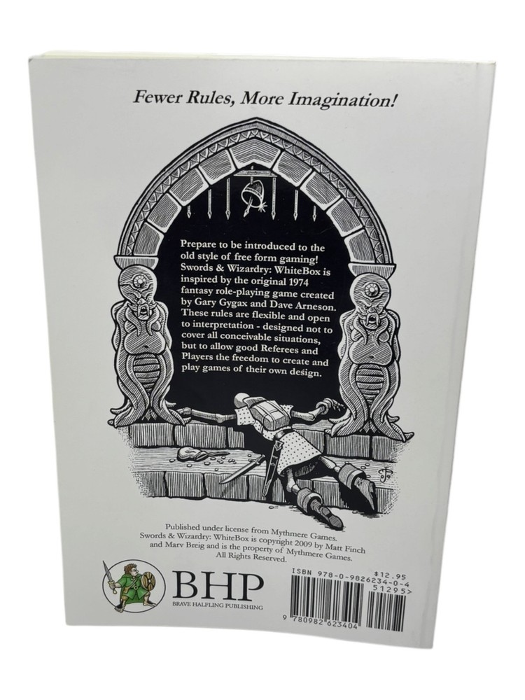 Swords & Wizardry White Box Edition (Paperback)