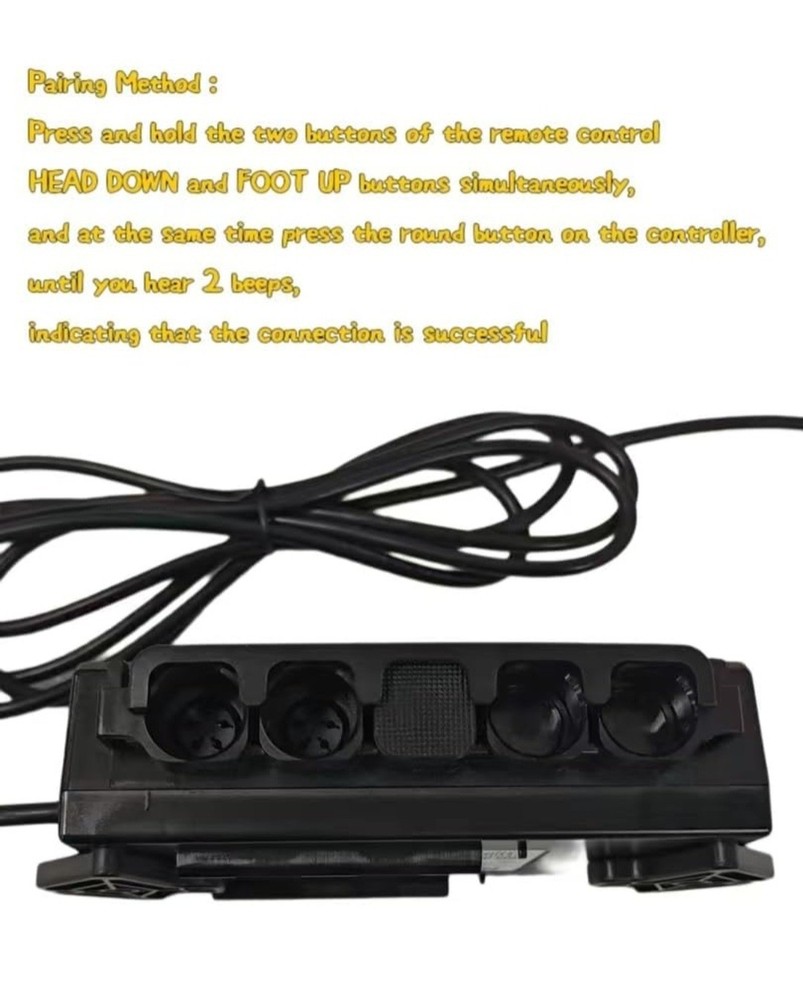 Ecdtrans Adjustable Bed Remote Richmat HJH13D HJC18 Control Box Replacement OEM