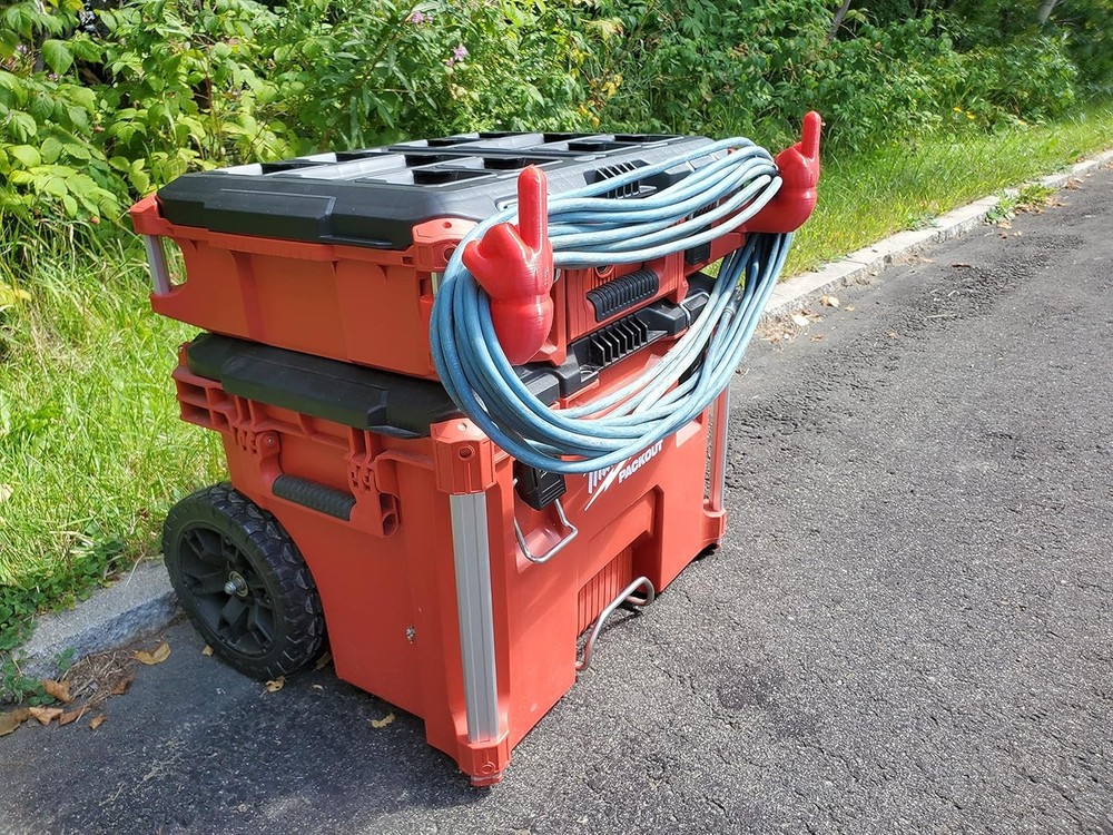 Accessory for Milwaukee packout Tool Box red