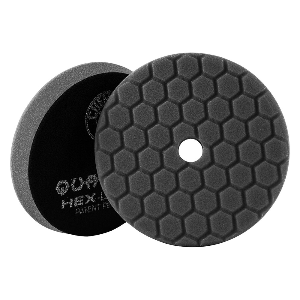 Quantum Hex-Logic 5-1/2" Foam Black Light Duty Hook-and-Loop Polishing Pad
