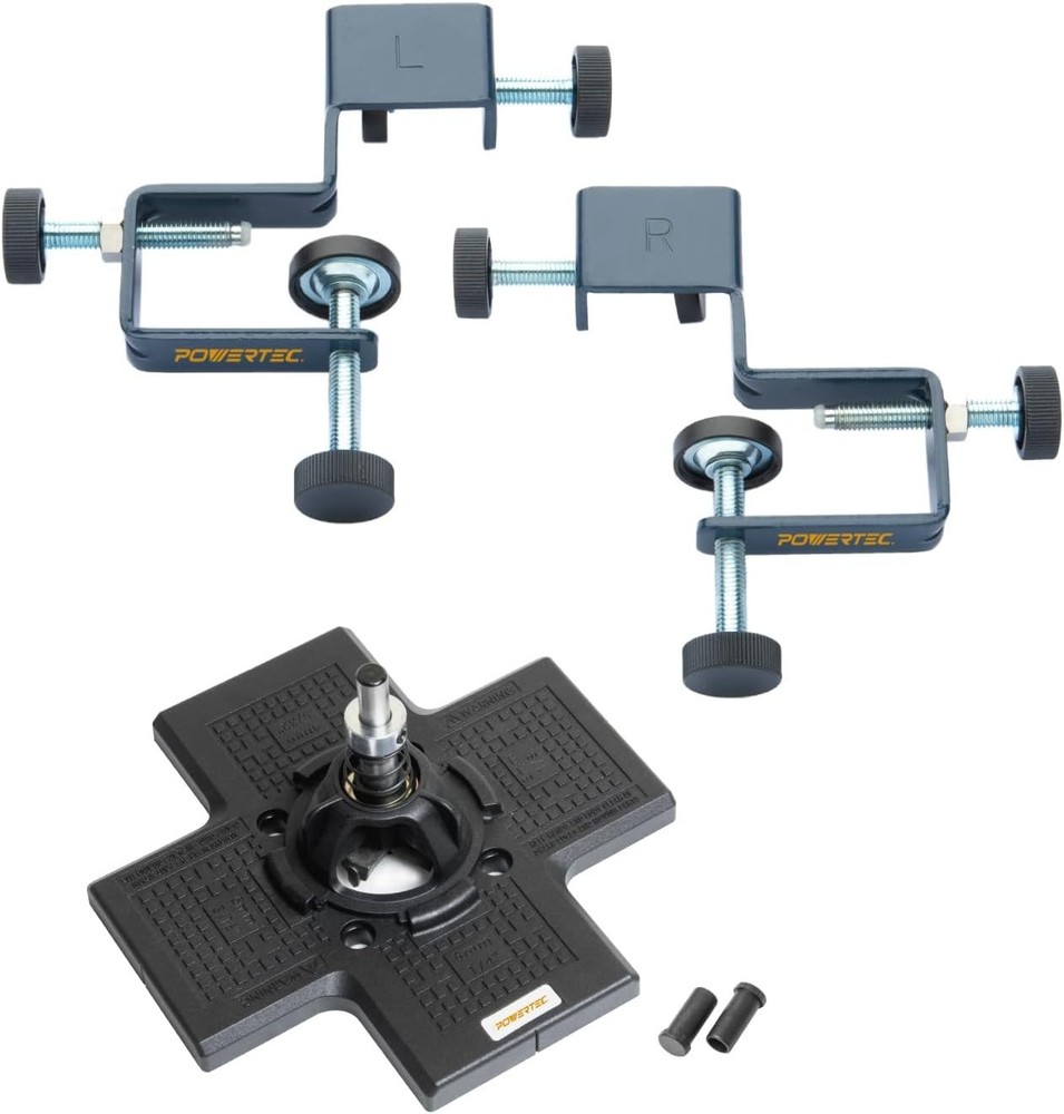 Precision Cabinet Hinge Jig and Drawer Installation Kit with 35mm Forstner Bit