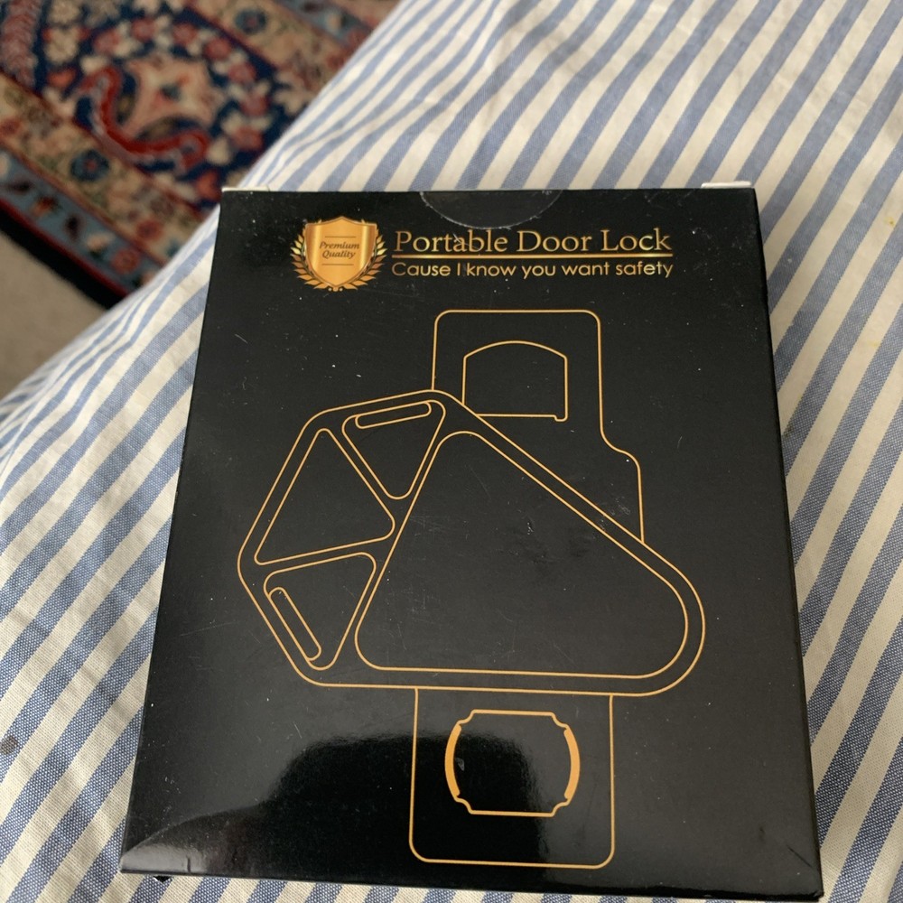 Portable Door Lock: New Condition 