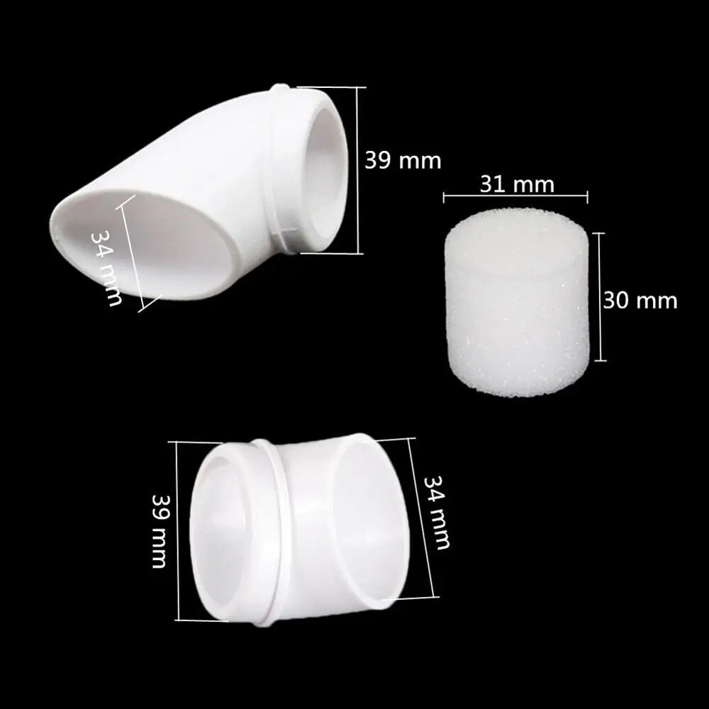 100PCS DIY Set Hydroponic Pot Vertical Tower Growing System Soilless Farm Device