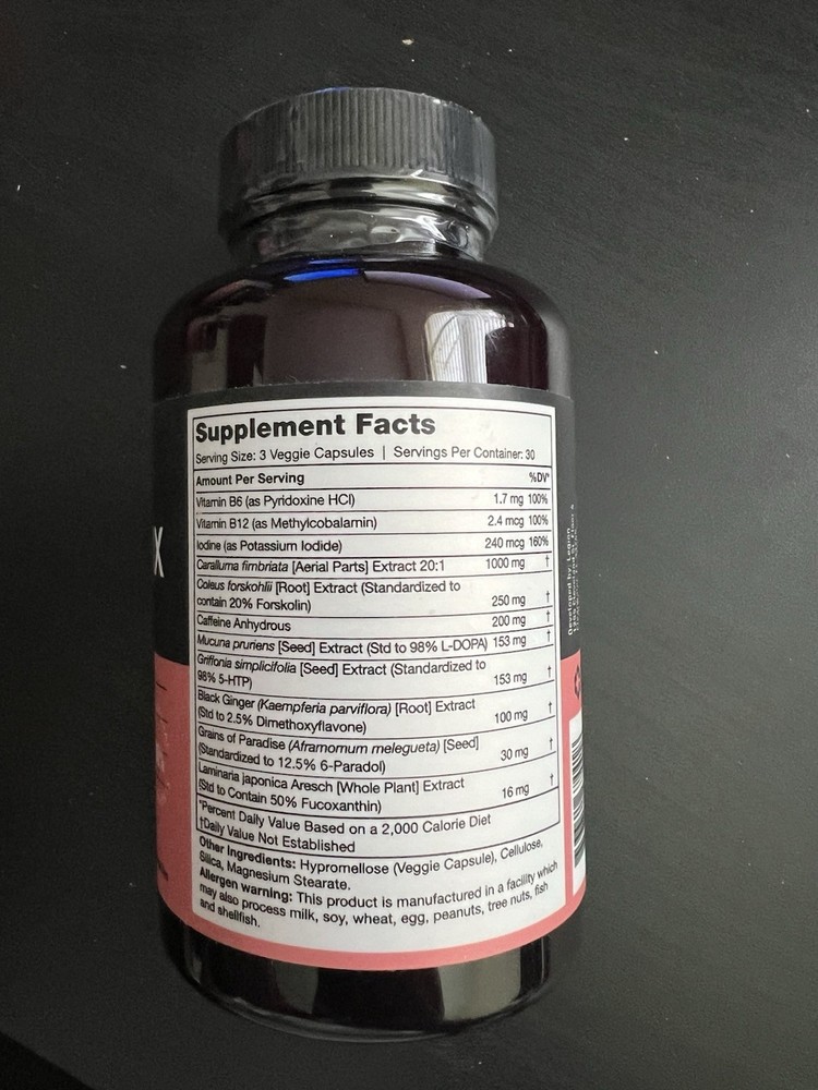 Phoenix, Fat Burner, 90 Capsules, Exp 07/2026