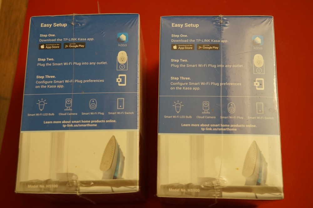 TP-Link HS100 Wi-Fi Smart Plug Kit - Twin Pack