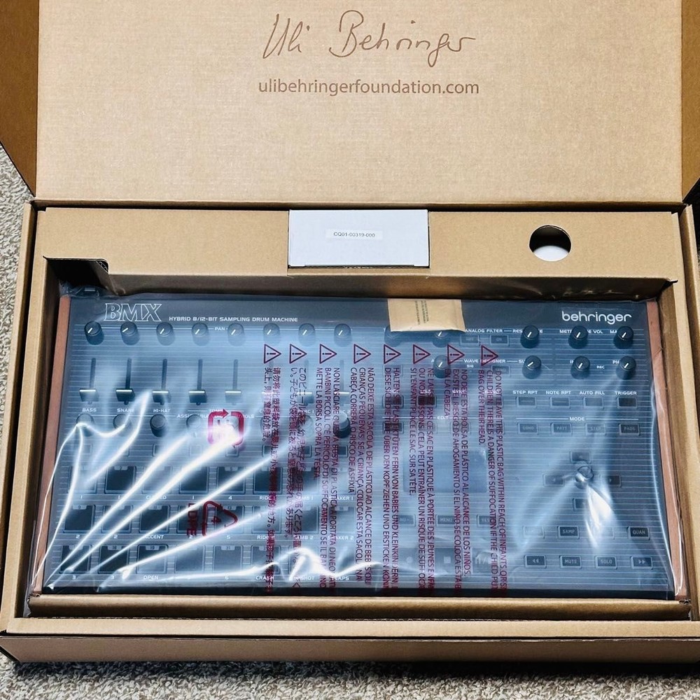 Behringer BMX Hybrid Sampling Drum Machine