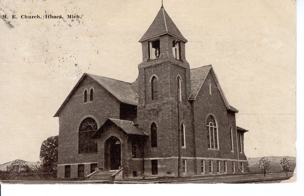 M.E. CHURCH, ITHACA, MI - PC1930