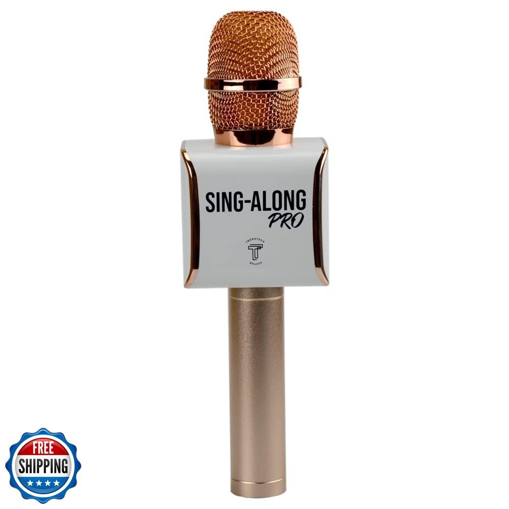 Sing-Along PRO Bluetooth Microphone - Wireless Karaoke Mic for Ki