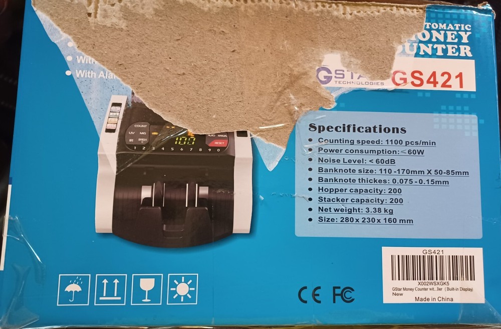 Gold Star Money Counter