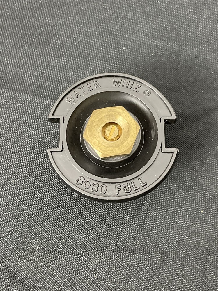 Water Whiz Plastic Flush Sprinkler Head With Brass Nozzle 8030 Full Circle