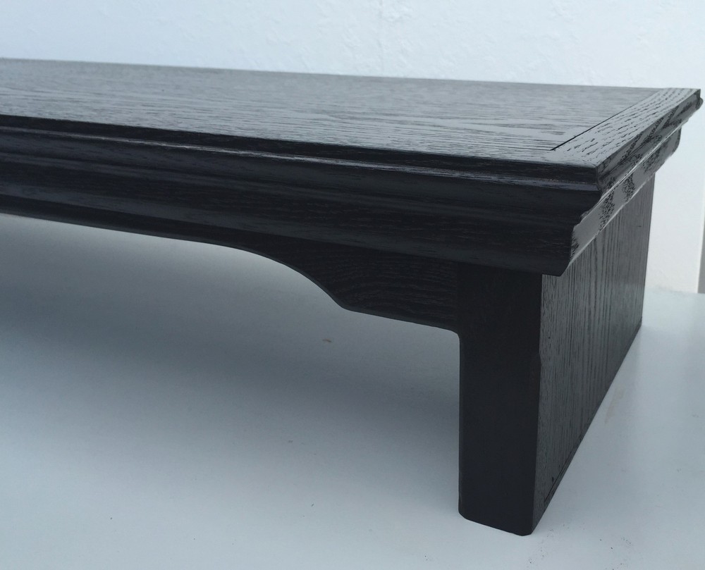LED LCD TV Riser Stand Traditional Oak