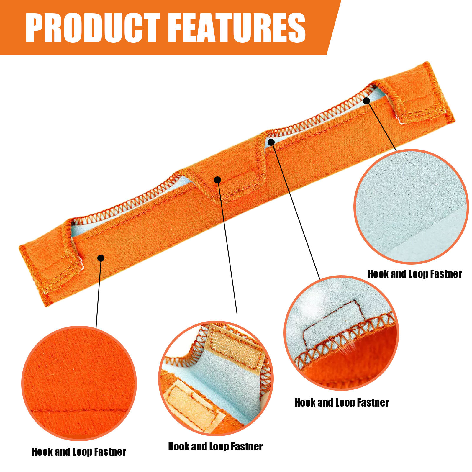 4PCS Hard Hat Sweatband Washable Reusable Sweat Bands for Hard Hats Replacement