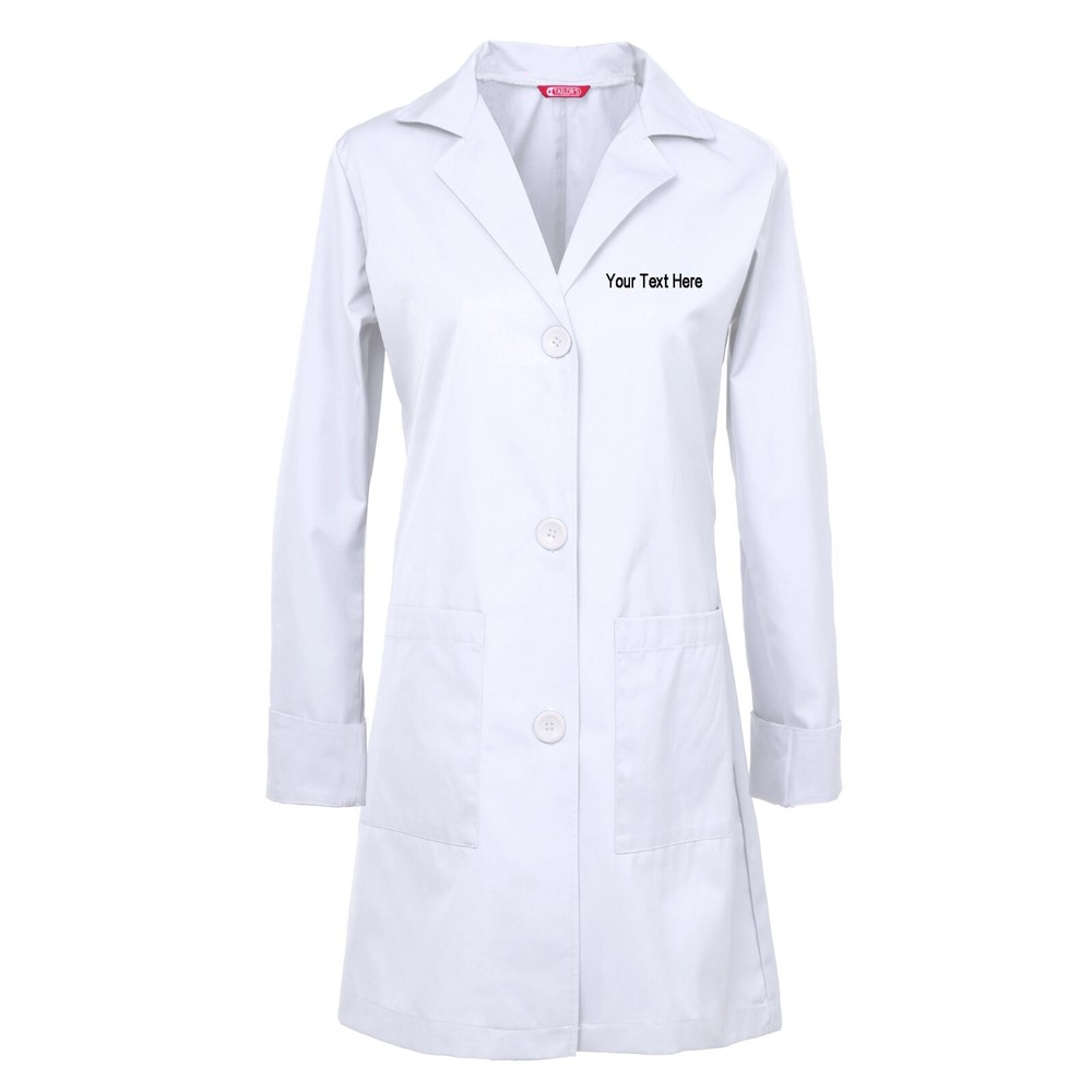 Custom Embroidered Women's Lab Coat