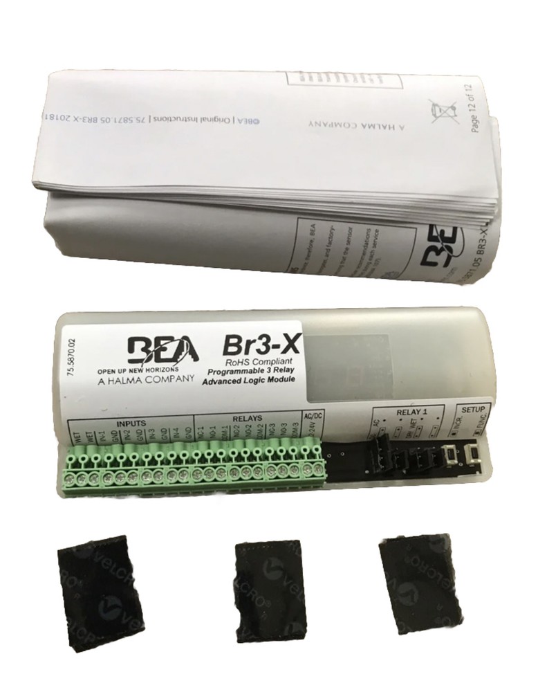 BeA 10BR3X Programmable 3-Relay Logic Module