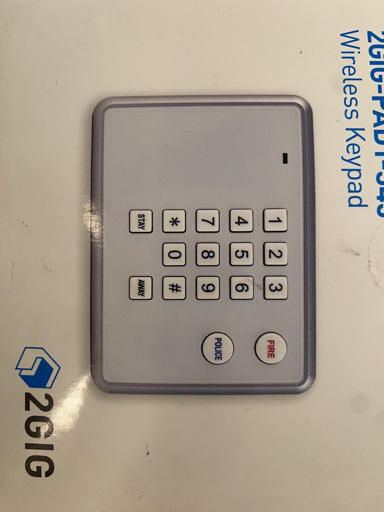 2gig Wireless Keypad 2gig-pad1-345