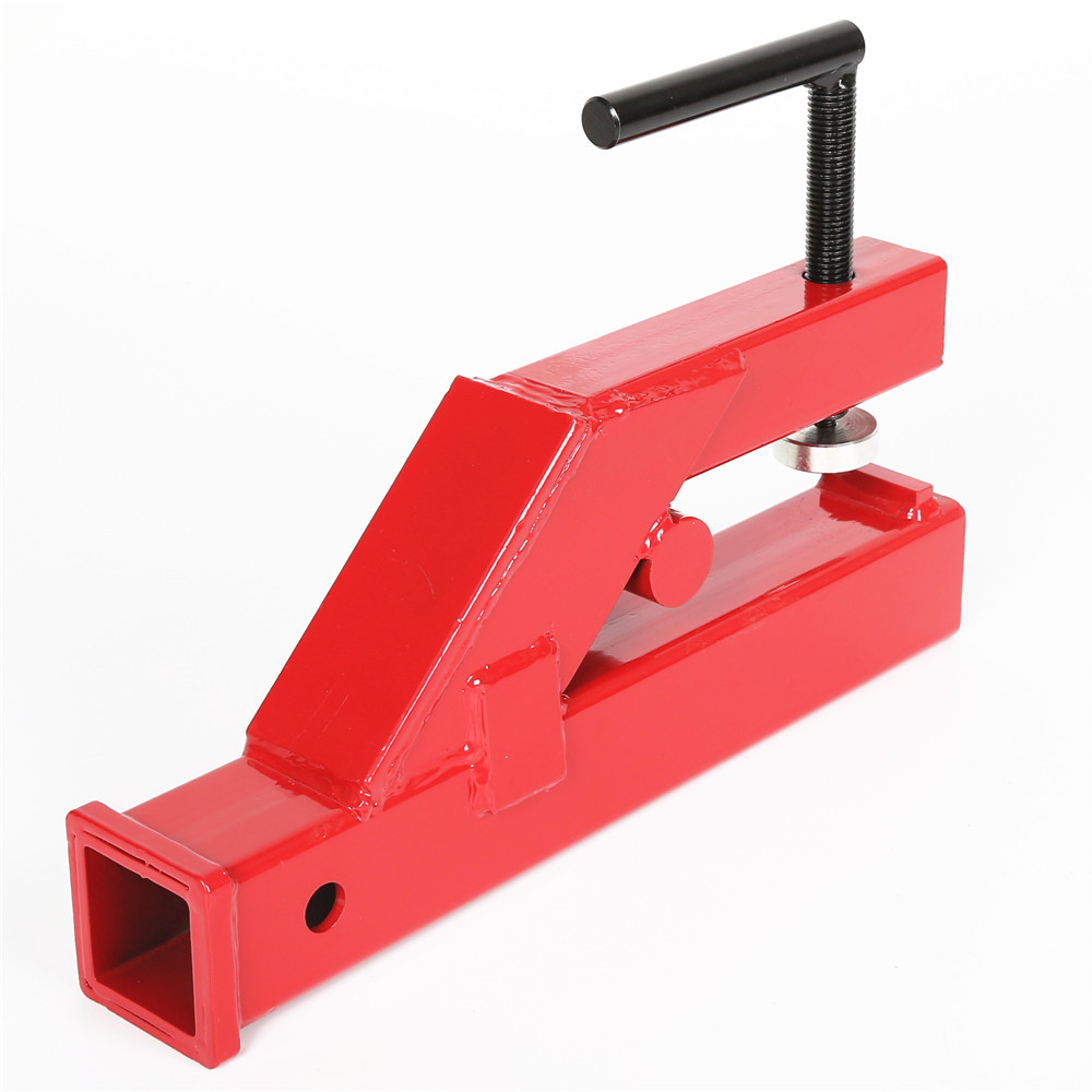 For Deere Bobcat Tractor Bucket 2" Clamp On Trailer Hitch Ball Mount Receiver