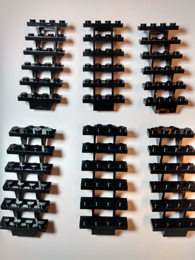 6 Black Staircases #30134 —Custom & Compatible