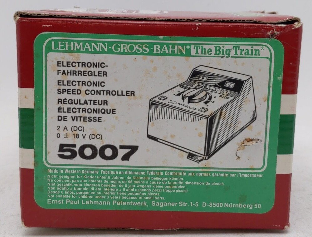 LGB 5007 Electric Speed Control / Throttle EX/Box