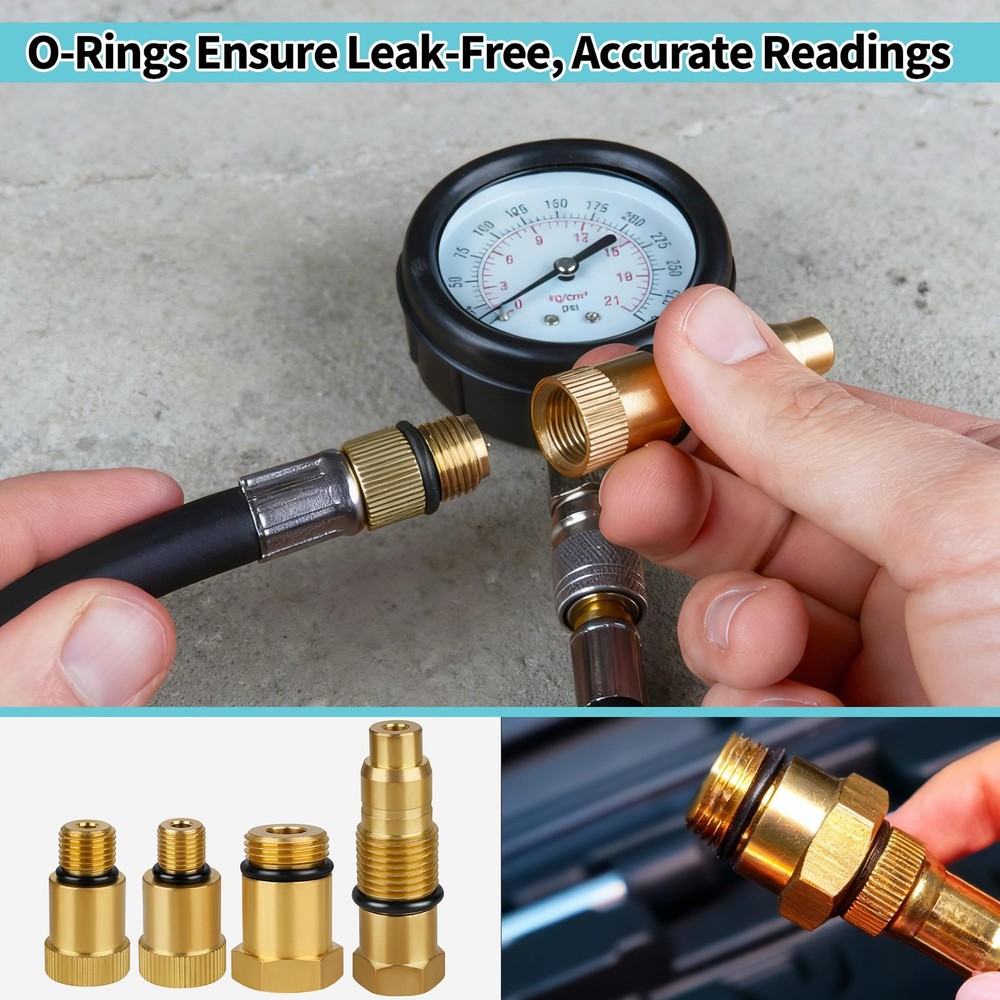 Automotive Compression Adapters Universal Compression adapters for Gas Engin...