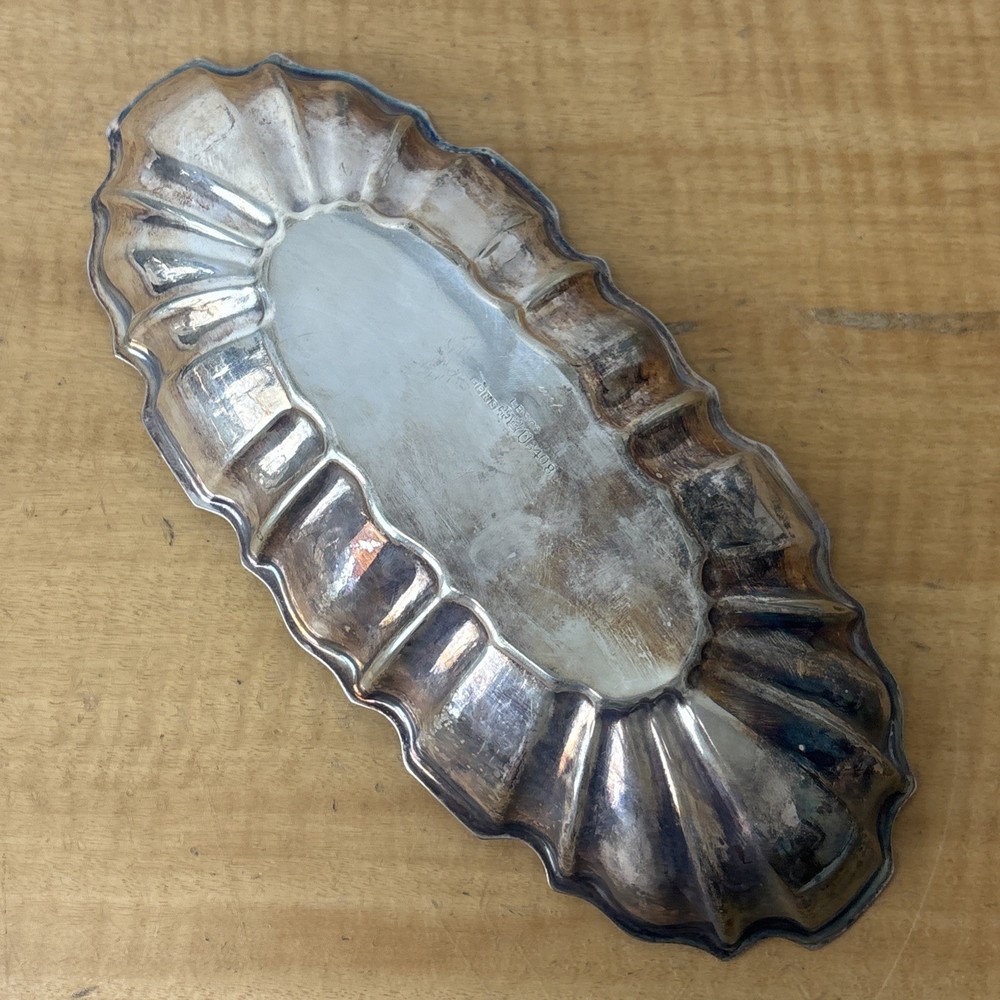 Lawrence B. Smith EPNS Silverplate Serving Dish / Tray 2408