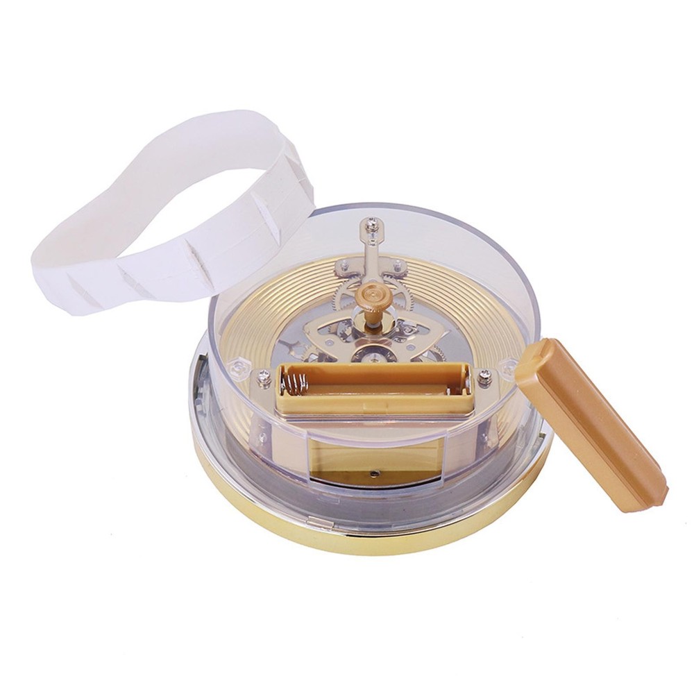 Transparent Skeleton Clock Inserts 4.06in Battery Powered DIY for Decoration