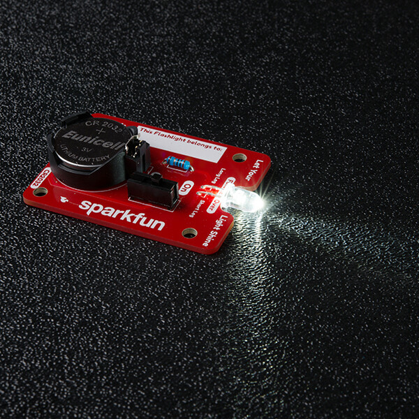 [ SparkFun KIT-14877 ] Basic Flashlight Soldering Kit