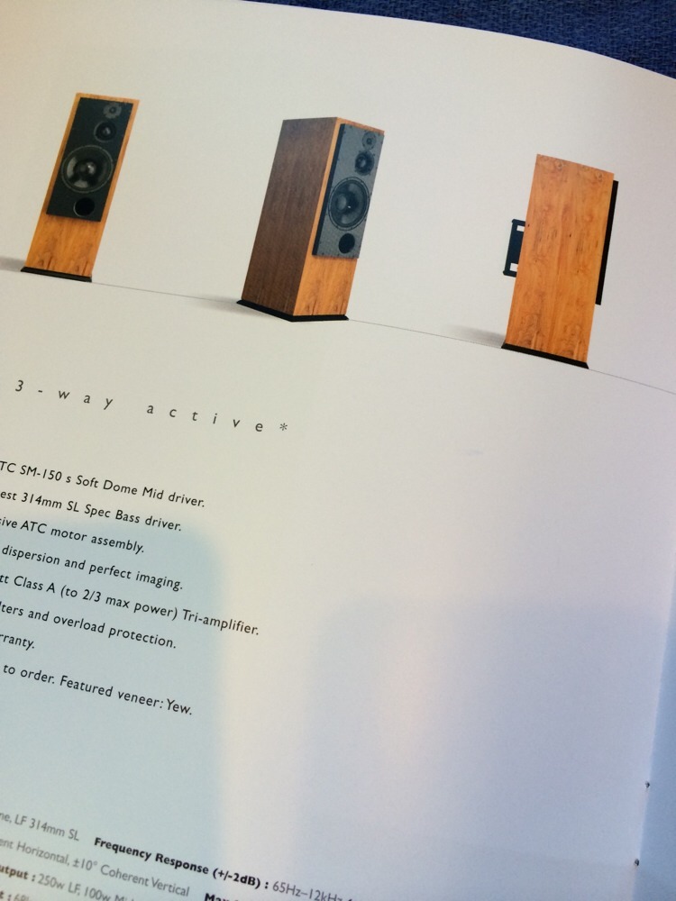 Acoustic Engineers Tower Series Speaker Brochure