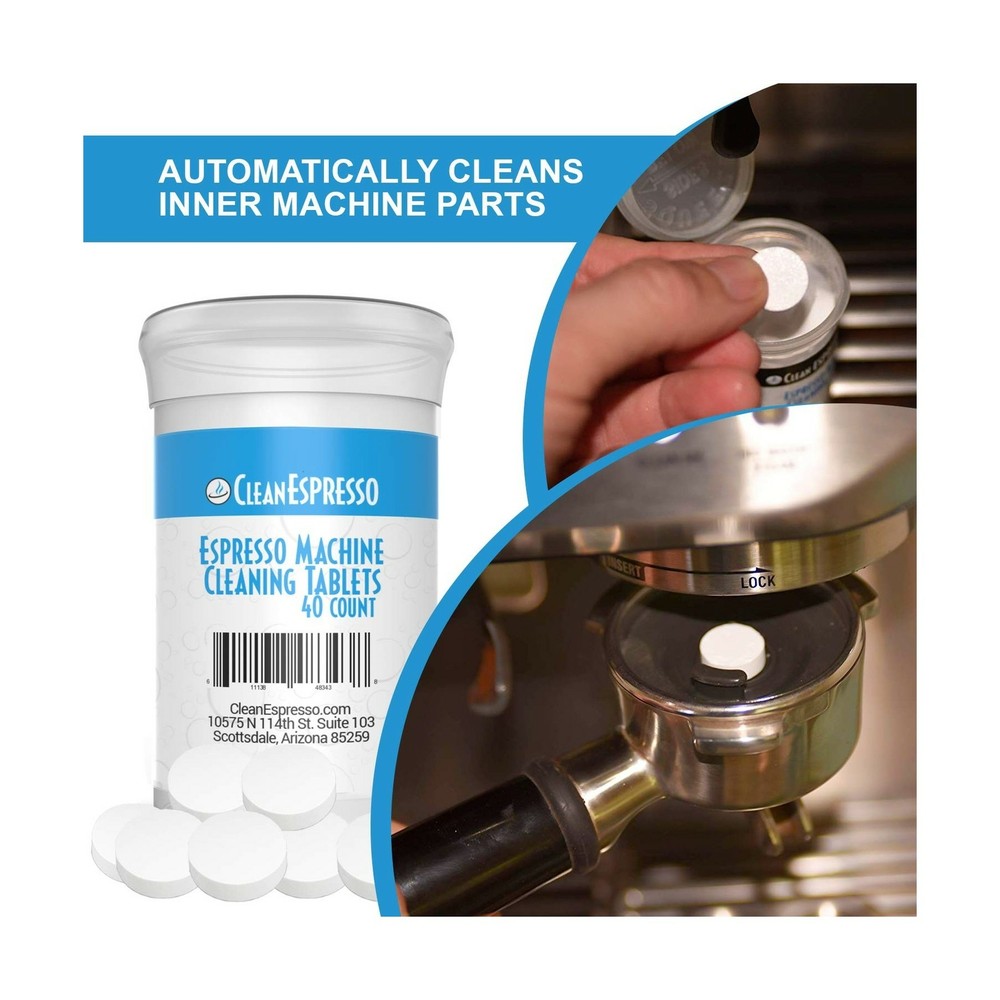 2 Gram Espresso Machine Cleaning BR-040 Model Tablets Automatically Cleans