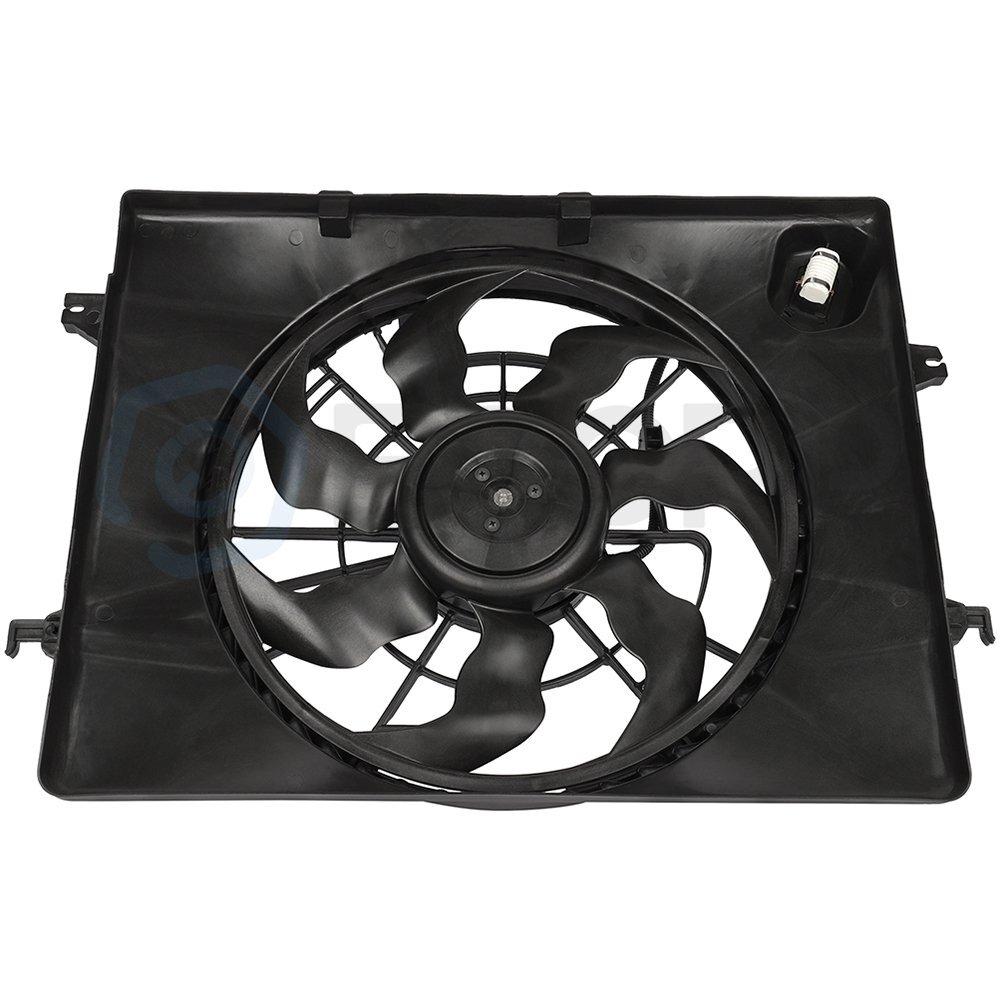 Electric Radiator Cooling Fan Assembly For 2011 2012 2013 Hyundai Sonata