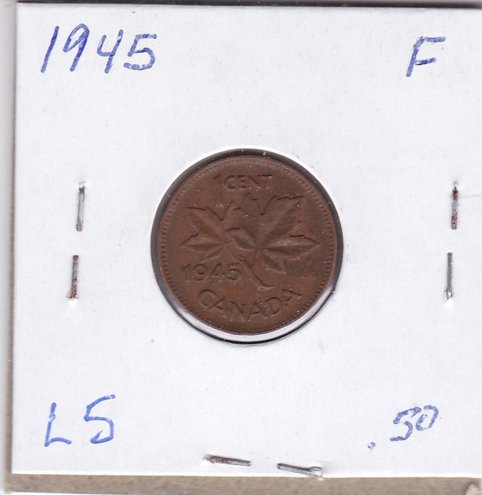 1945 Canada One Cent L5