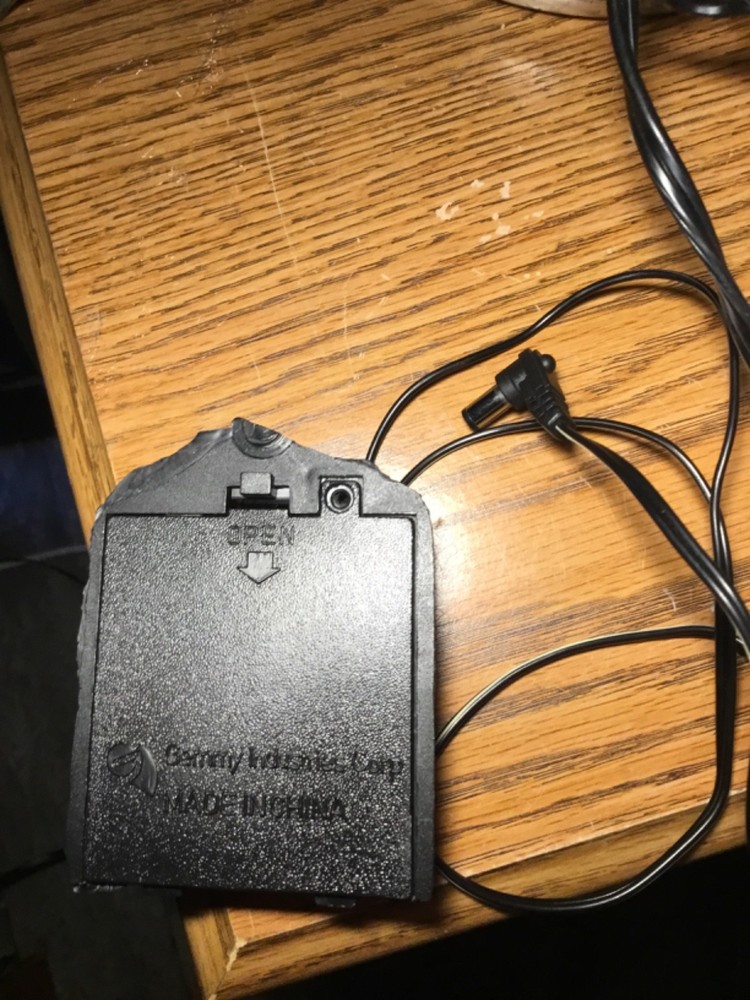 GEMMY battery pack WITH adapter attached