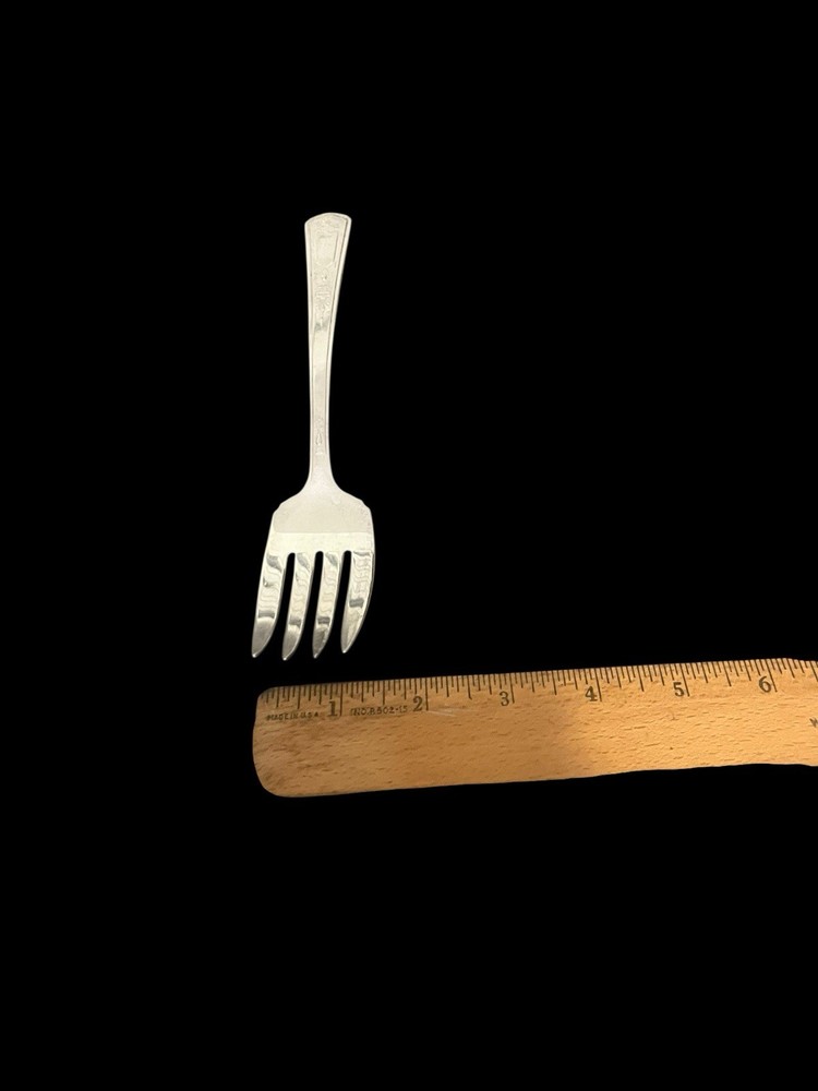 VTG NS Co National Stainless Cold Meat Serving Fork Flatware Replacement