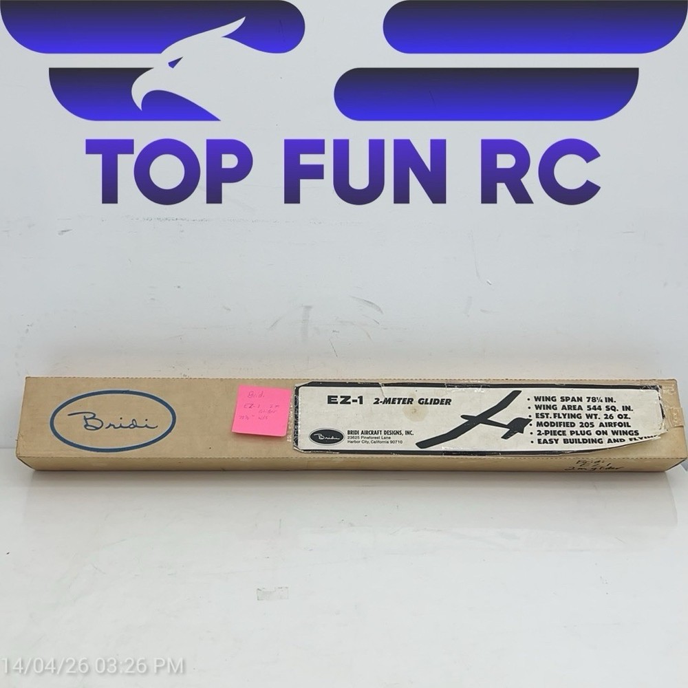 Bridi EZ-1 2M Glider RC Kit