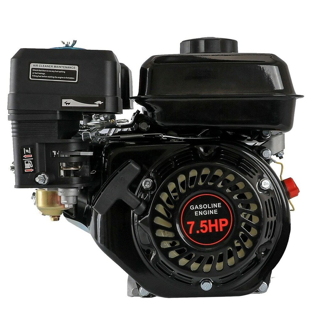 4-Stroke Go Kart Engine 7.5HP 210CC Gas Engine OHV Pull Start Air Cooled