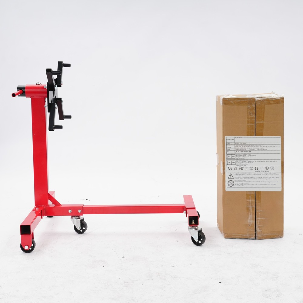 1250 lb Capacity Engine Stand with 360° Rotation