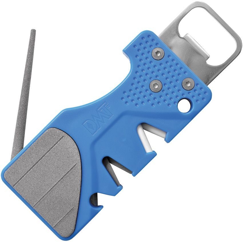 DMT PocketSharp Plus Blue Multi-Function Pocket Knife Sharpener Tool - 20170