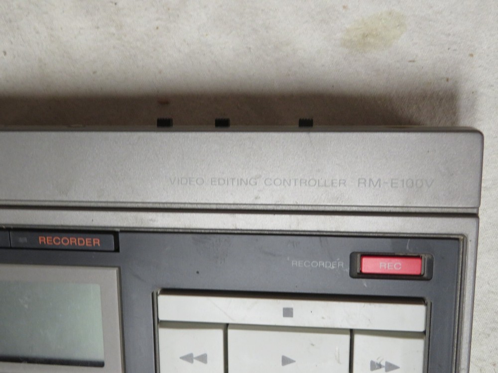 SONY VIDEO EDITING CONTROLLER RM-E100V