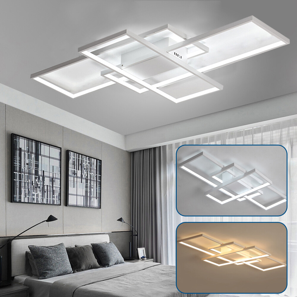 Modern LED Ceiling Light Flush Mount Kitchen Bedroom Down Lighting Fixture Lamp